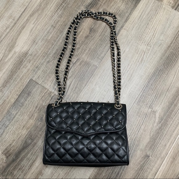 Rebecca Minkoff Handbags - Rebecca Minkoff Black Quilted Crossbody Mini